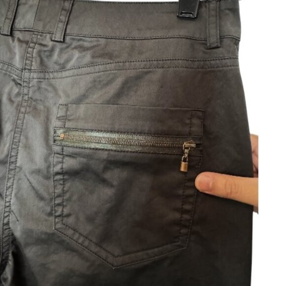 SoCa by St. John black ankle length straight-leg pants size 6 - Picture 5 of 8